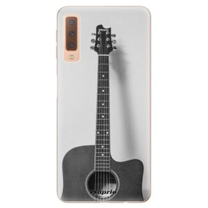 Odolné silikónové puzdro iSaprio - Guitar 01 - Samsung Galaxy A7 (2018) vyobraziť
