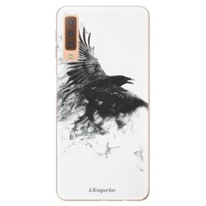 Odolné silikónové puzdro iSaprio - Dark Bird 01 - Samsung Galaxy A7 (2018) vyobraziť