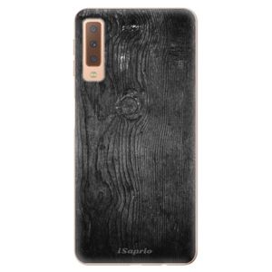 Odolné silikónové puzdro iSaprio - Black Wood 13 - Samsung Galaxy A7 (2018) vyobraziť
