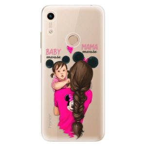 Odolné silikónové puzdro iSaprio - Mama Mouse Brunette and Girl - Huawei Honor 8A vyobraziť