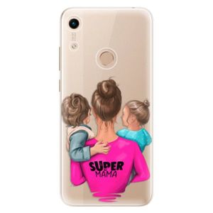 Odolné silikónové puzdro iSaprio - Super Mama - Boy and Girl - Huawei Honor 8A vyobraziť