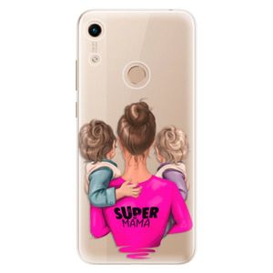 Odolné silikónové puzdro iSaprio - Super Mama - Two Boys - Huawei Honor 8A vyobraziť
