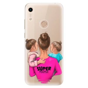 Odolné silikónové puzdro iSaprio - Super Mama - Two Girls - Huawei Honor 8A vyobraziť