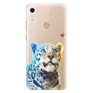 Odolné silikónové puzdro iSaprio - Leopard With Butterfly - Huawei Honor 8A vyobraziť