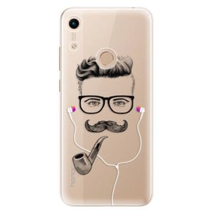 Odolné silikónové puzdro iSaprio - Man With Headphones 01 - Huawei Honor 8A vyobraziť
