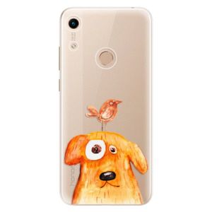 Odolné silikónové puzdro iSaprio - Dog And Bird - Huawei Honor 8A vyobraziť