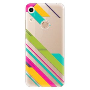 Odolné silikónové puzdro iSaprio - Color Stripes 03 - Huawei Honor 8A vyobraziť