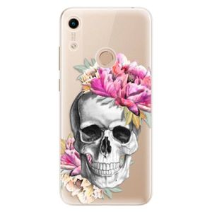 Odolné silikónové puzdro iSaprio - Pretty Skull - Huawei Honor 8A vyobraziť