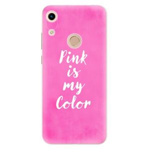 Odolné silikónové puzdro iSaprio - Pink is my color - Huawei Honor 8A vyobraziť