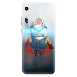 Odolné silikónové puzdro iSaprio - Mimons Superman 02 - Huawei Honor 8A vyobraziť
