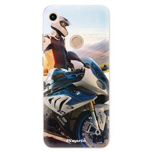 Odolné silikónové puzdro iSaprio - Motorcycle 10 - Huawei Honor 8A vyobraziť