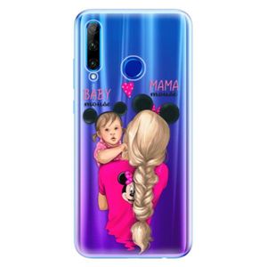 Odolné silikónové puzdro iSaprio - Mama Mouse Blond and Girl - Huawei Honor 20 Lite vyobraziť