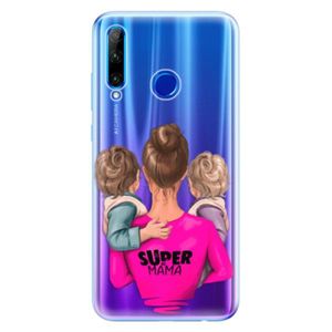 Odolné silikónové puzdro iSaprio - Super Mama - Two Boys - Huawei Honor 20 Lite vyobraziť