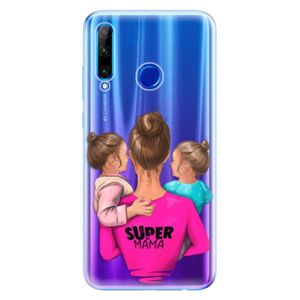 Odolné silikónové puzdro iSaprio - Super Mama - Two Girls - Huawei Honor 20 Lite vyobraziť