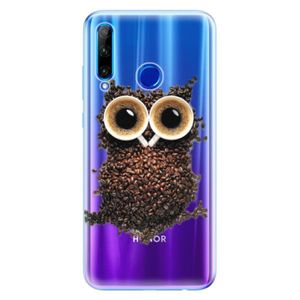 Odolné silikónové puzdro iSaprio - Owl And Coffee - Huawei Honor 20 Lite vyobraziť
