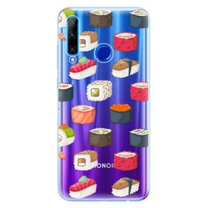 Odolné silikónové puzdro iSaprio - Sushi Pattern - Huawei Honor 20 Lite vyobraziť