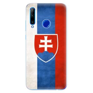 Odolné silikónové puzdro iSaprio - Slovakia Flag - Huawei Honor 20 Lite vyobraziť