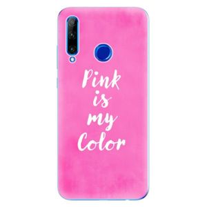 Odolné silikónové puzdro iSaprio - Pink is my color - Huawei Honor 20 Lite vyobraziť