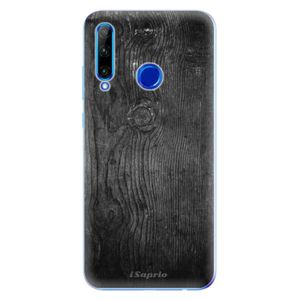 Odolné silikónové puzdro iSaprio - Black Wood 13 - Huawei Honor 20 Lite vyobraziť