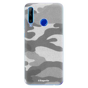Odolné silikónové puzdro iSaprio - Gray Camuflage 02 - Huawei Honor 20 Lite vyobraziť