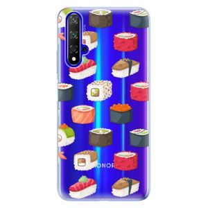 Odolné silikónové puzdro iSaprio - Sushi Pattern - Huawei Honor 20 vyobraziť