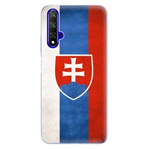 Odolné silikónové puzdro iSaprio - Slovakia Flag - Huawei Honor 20 vyobraziť