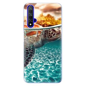Odolné silikónové puzdro iSaprio - Turtle 01 - Huawei Honor 20 vyobraziť