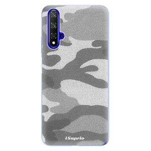 Odolné silikónové puzdro iSaprio - Gray Camuflage 02 - Huawei Honor 20 vyobraziť