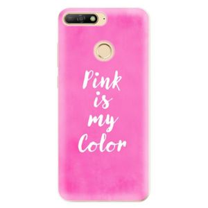 Odolné silikónové puzdro iSaprio - Pink is my color - Huawei Y6 Prime 2018 vyobraziť
