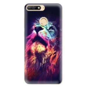Odolné silikónové puzdro iSaprio - Lion in Colors - Huawei Y6 Prime 2018 vyobraziť