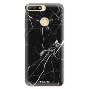 Odolné silikónové puzdro iSaprio - Black Marble 18 - Huawei Y6 Prime 2018 vyobraziť