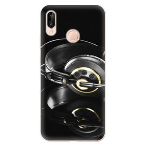 Odolné silikónové puzdro iSaprio - Headphones 02 - Huawei P20 Lite vyobraziť