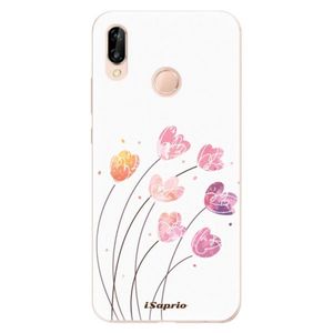 Odolné silikónové puzdro iSaprio - Flowers 14 - Huawei P20 Lite vyobraziť