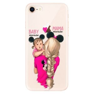 Odolné silikónové puzdro iSaprio - Mama Mouse Blond and Girl - iPhone 8 vyobraziť