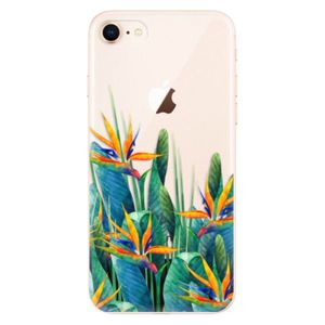 Odolné silikónové puzdro iSaprio - Exotic Flowers - iPhone 8 vyobraziť