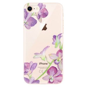 Odolné silikónové puzdro iSaprio - Purple Orchid - iPhone 8 vyobraziť
