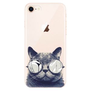Odolné silikónové puzdro iSaprio - Crazy Cat 01 - iPhone 8 vyobraziť
