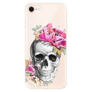 Odolné silikónové puzdro iSaprio - Pretty Skull - iPhone 8 vyobraziť