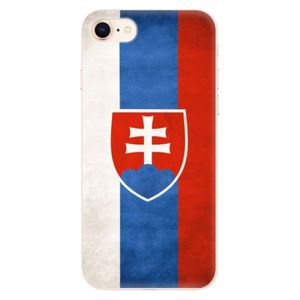 Odolné silikónové puzdro iSaprio - Slovakia Flag - iPhone 8 vyobraziť