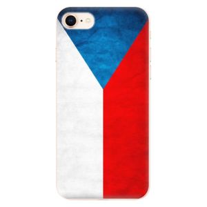 Odolné silikónové puzdro iSaprio - Czech Flag - iPhone 8 vyobraziť