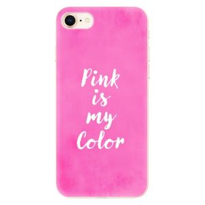Odolné silikónové puzdro iSaprio - Pink is my color - iPhone 8 vyobraziť