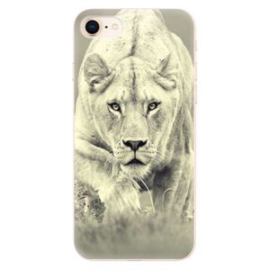 Odolné silikónové puzdro iSaprio - Lioness 01 - iPhone 8 vyobraziť