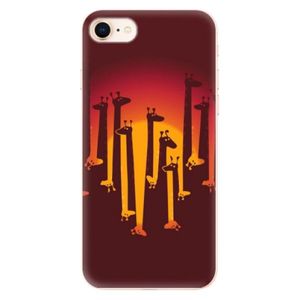Odolné silikónové puzdro iSaprio - Giraffe 01 - iPhone 8 vyobraziť