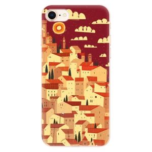 Odolné silikónové puzdro iSaprio - Mountain City - iPhone 8 vyobraziť