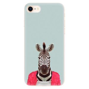 Odolné silikónové puzdro iSaprio - Zebra 01 - iPhone 8 vyobraziť