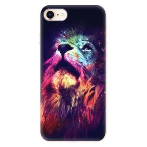 Odolné silikónové puzdro iSaprio - Lion in Colors - iPhone 8 vyobraziť