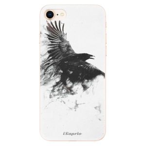 Odolné silikónové puzdro iSaprio - Dark Bird 01 - iPhone 8 vyobraziť