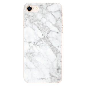 Odolné silikónové puzdro iSaprio - SilverMarble 14 - iPhone 8 vyobraziť