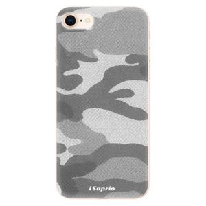 Odolné silikónové puzdro iSaprio - Gray Camuflage 02 - iPhone 8 vyobraziť