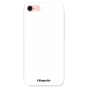 Odolné silikónové puzdro iSaprio - 4Pure - bílý - iPhone 7 vyobraziť